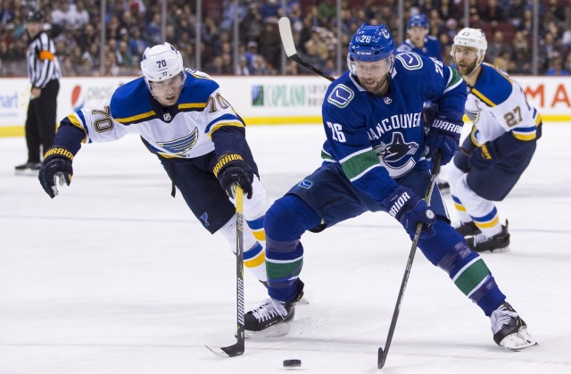 Teams could be interested in Vancouver Canucks Thomas Vanek at the trade deadline