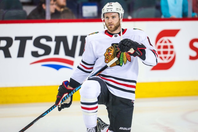 The Chicago Blackhawks put Cody Franson on waivers.