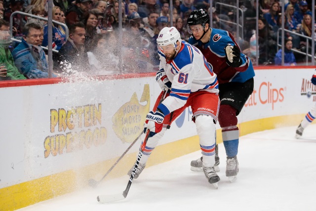 The Rangers haven't asked Rick Nash for his no-trade list yet