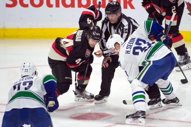 The Pittsburgh Penguins may be interested in Jean-Gabriel Pageau. Henrik and Daniel Sedin want to return to the Vancouver Canucks next year.