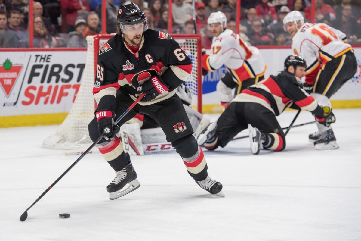 Would the Calgary Flames be interested in Erik Karlsson if the Ottawa Senators make him available.