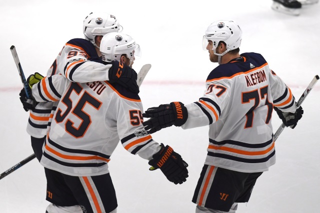 If the Edmonton Oilers want to shed salary, Oscar Klefbom and Ryan Nugent-Hopkins would be the easiest to move.