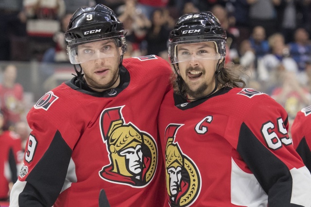 Teams don't have to take Bobby Ryan in an Erik Karlsson trade, but it would reduce the price.