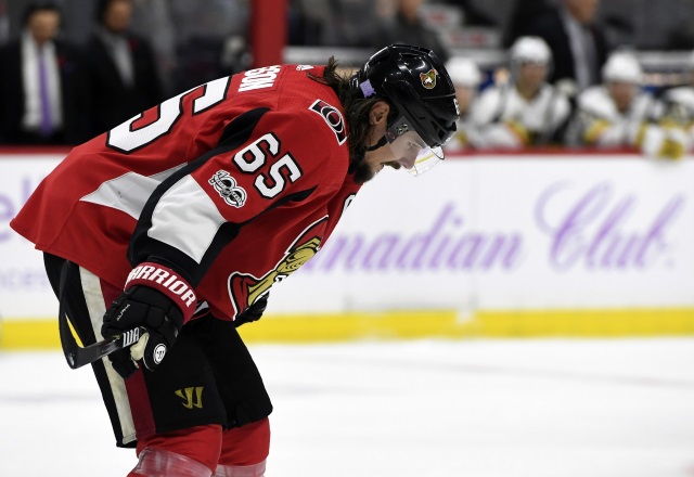 A potential Erik Karlsson trade to the Vegas Golden Knights came down to the wire on Monday.