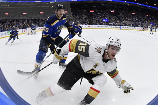 St. Louis Blues and Vegas Golden Knights