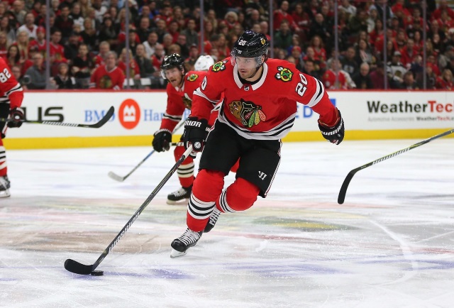 Now may not be the time for the Chicago Blackhawks to trade Brandon Saad.