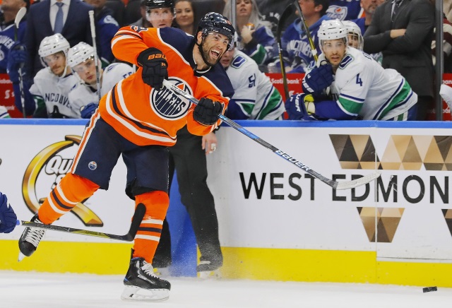 As many of six teams could make strong offers to Edmonton Oilers forward Patrick Maroon, including the Winnipeg Jets and Boston Bruins.