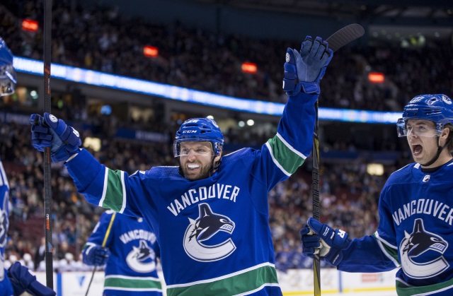 The Vancouver Canucks could trade Thomas Vanek at the deadline and then look to re-sign him. Buying out Loui Eriksson would send a message of a new direction.