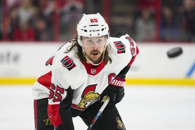 The Ottawa Senators could be looking for five to seven pieces for Erik Karlsson, and to take on Bobby Ryan's contract.