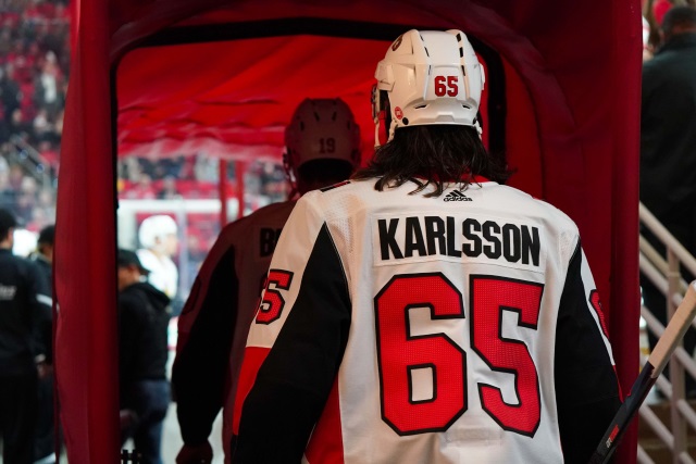 Time could be coming to an end with Erik Karlsson and the Ottawa Senators
