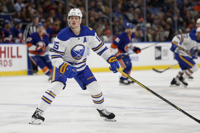 Sabres Jack Eichel to have an MRI today.