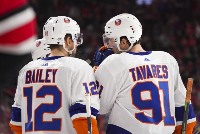 Josh Bailey signing may not pay much role on John Tavares potentially re-signing.