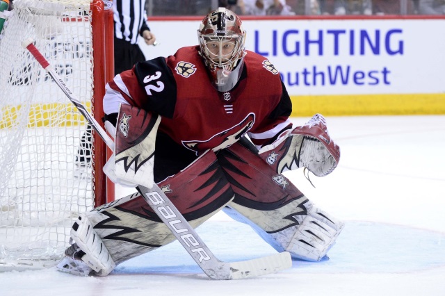 Arizona Coyotes will continue to talk with Antti Raanta about an extension
