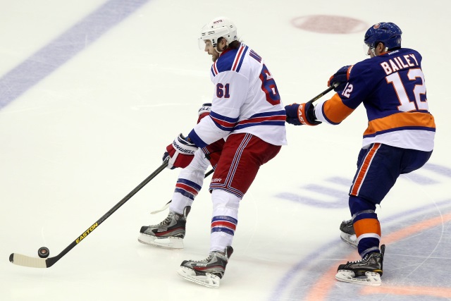 Rick Nash and Michael Grabner held out. Josh Bailey and the New York Islanders closing in on a long-term deal.
