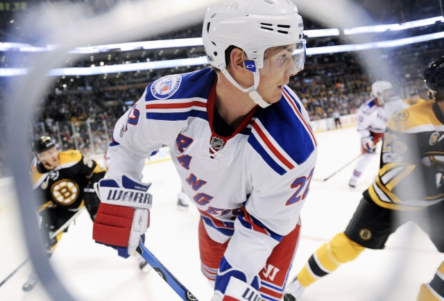 The New York Rangers have traded Nick Holden to the Boston Bruins