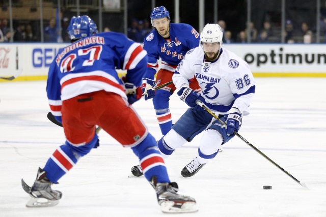 The Tampa Bay Lightning could put a package for both Rick Nash and Ryan McDonagh.