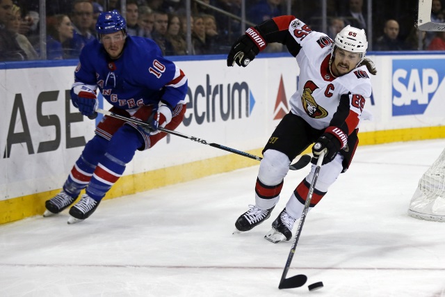 It seems unlikely and illogical that the New York Rangers would be interested in Erik Karlsson