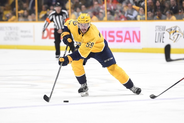 Roman Josi out with an upper-body injury