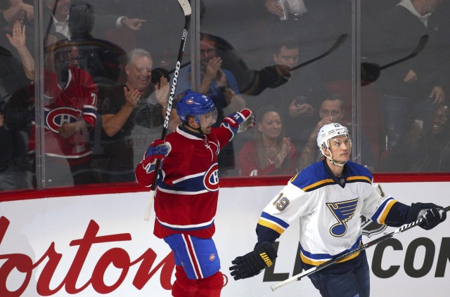 Max Pacioretty out four to six weeks. Jay Bouwmeester done for the season with a hip injury.