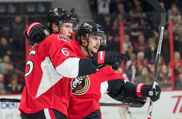 Ottawa Senators Bobby Ryan thought he and Erik Karlsson were going to be traded the day before the trade deadline.