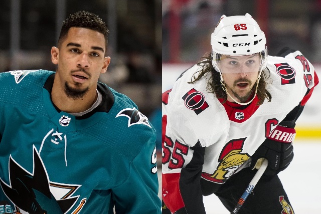 The San Jose Sharks and Evander Kane holding off contract talks. Teams that could be interested in Ottawa Senators defenseman Erik Karlsson.