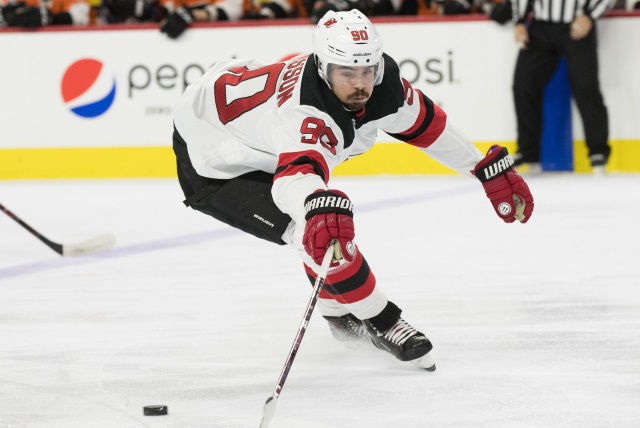 Forward Marcus Johansson returned to the Devils lineup.