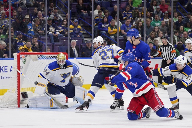 St. Louis Blues and New York Rangers