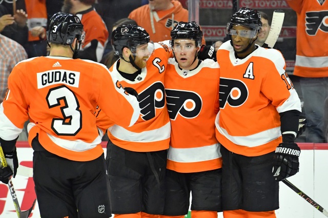 Do the Philadelphia Flyers offer Wayne Simmonds, Ivan Provorov and Travis Koneckny contract extensions this offseason?