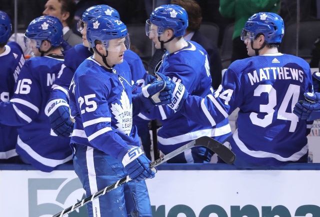 James van Riemsdyk may have walked out the Toronto Maple Leafs dressing room for the last time.