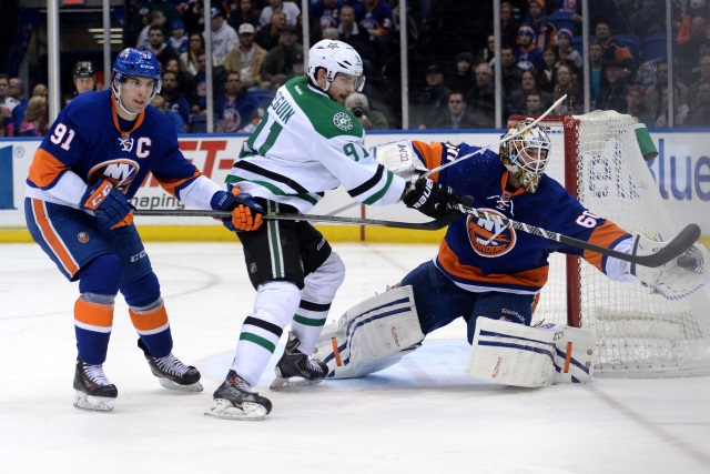There hasn't really been any internal discussion about a Tyler Seguin extension. There has been little talk between John Tavares' camp and the NY Islanders.
