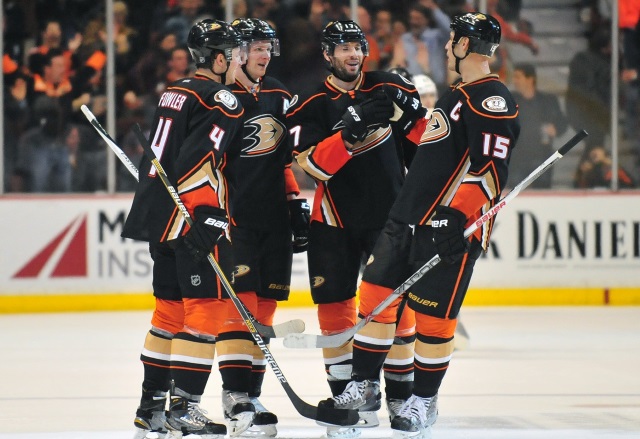 Would the Anaheim Ducks look at trading forward Corey Perry?