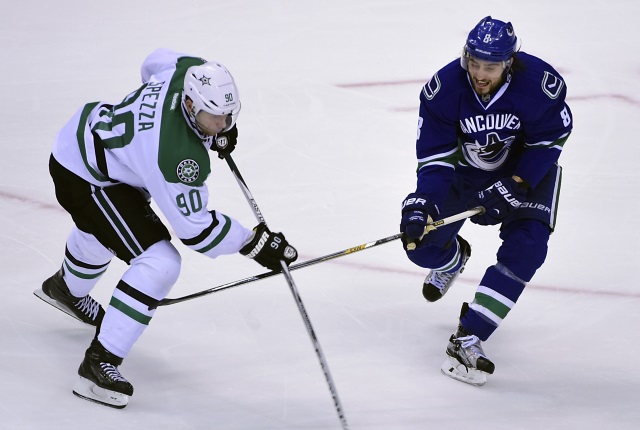 Could Jason Spezza be a short-term option at center for the Vancouver Canucks?