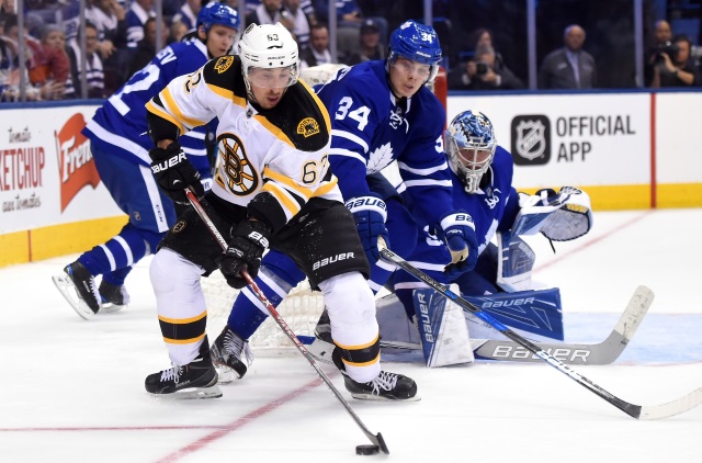 The Boston Bruins and Toronto Maple Leafs meet in the first round of the Stanley Cup playoffs