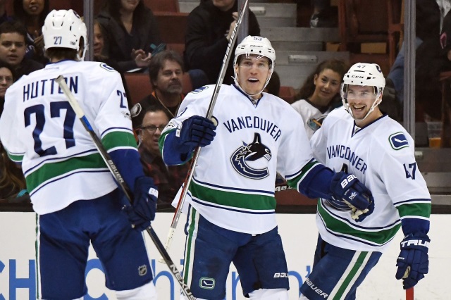 Ben Hutton never requested a trade. The Vancouver Canucks could look to trade Sven Baertschi.