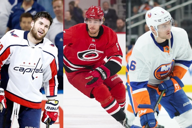 2018 NHL free agents - Notable restricted free agents from the Metropolitan division Tom Wilson, Noah Hanifin,- Ryan Pulock