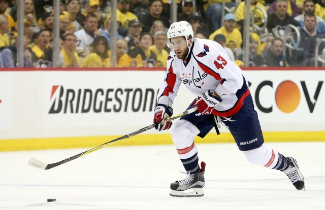 The NHL suspends Tom Wilson for three games.