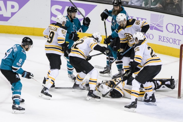 Looking at the keys to the offseason for San Jose Sharks and Boston Bruins