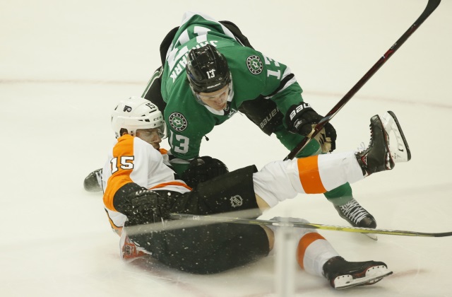 The Dallas Stars and RFA Mattias Janmark are talking extension. The Philadelphia Flyers could package their two first round NHL draft picks.