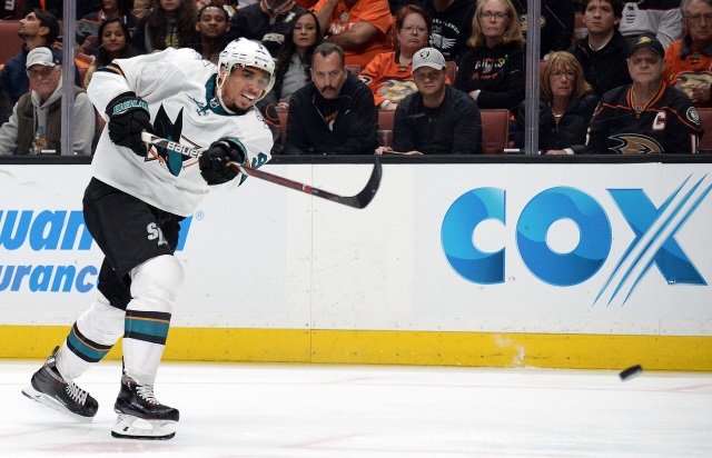 The San Jose Sharks appear to be open to the idea of bringing back pending free agents Joe Thornton and Evander Kane.