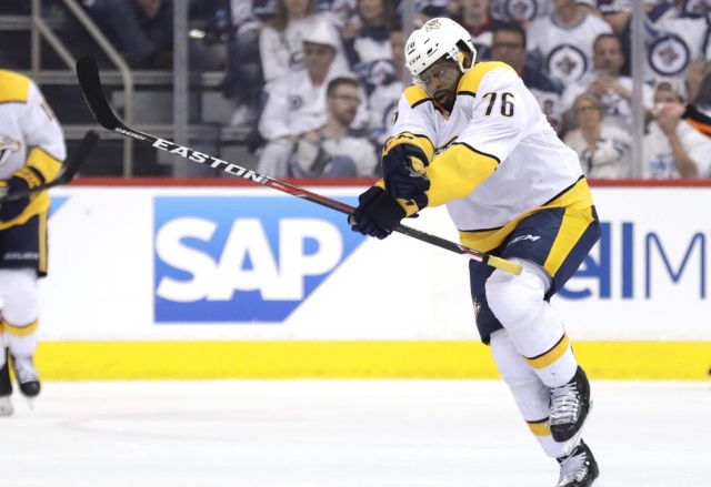May not be a surprise if you hear Nashville Predators defenseman P.K. Subban's name in the rumor mill.