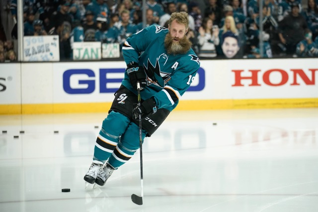 Has Joe Thornton played his last game in a San Jose Sharks jersey?