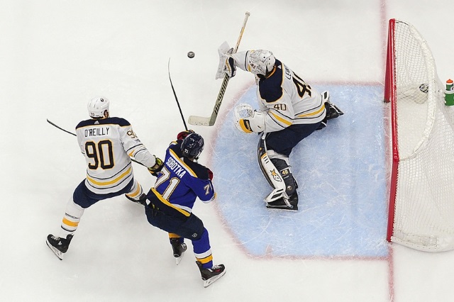 The St. Louis Blues could look at Buffalo Sabres center Ryan O'Reilly.