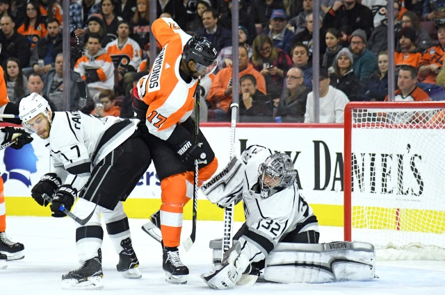 Will the Philadelphia Flyers trade Wayne Simmonds at the draft? The Los Angeles Kings are looking for some offense.