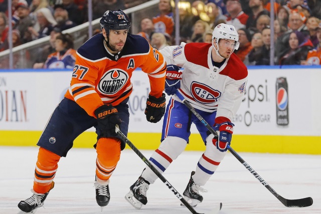 Could the Montreal Canadiens be interested in Edmonton Oilers forward Milan Lucic?
