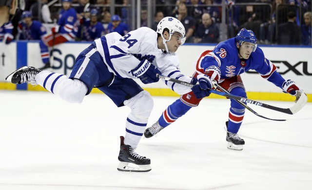 The Toronto Maple Leafs and New York Rangers are two teams that have some salary cap space to work with this offseason.