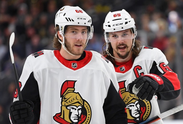 Teams will are, and will be calling the Ottawa Senators about winger Mike Hoffman and defenseman Erik Karlsson.