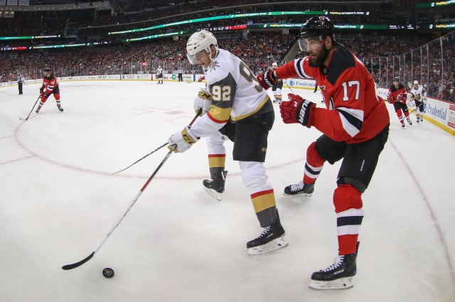 Vegas Golden Knights and New Jersey Devils are two teams that could be active in the NHL free agent market