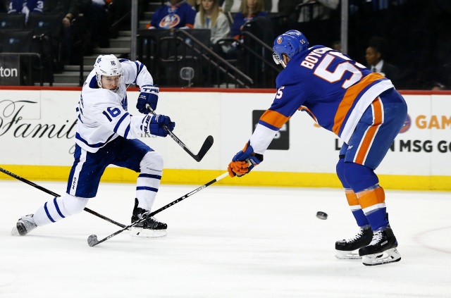 The Toronto Maple Leafs and Mitch Marner haven't had any extension talks yet. The New York York Islanders will have plenty of things to consider this offseason.