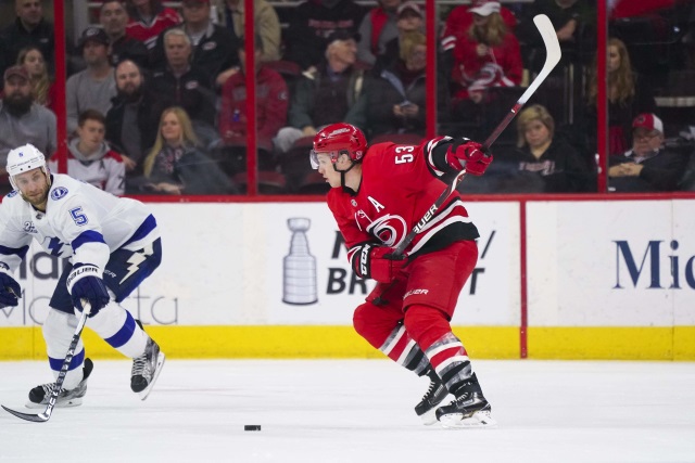 Dreger reports the Carolina Hurricanes getting closer to a Jeff Skinner trade. Three teams still involved.