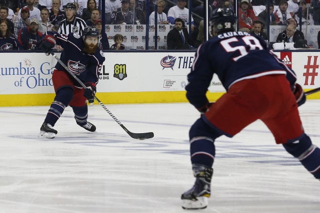Sounds like defenseman Ian Cole may be the only pending UFA the Columbus Blue Jackets are interested in re-signing.